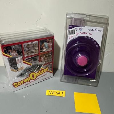 Set Of 4 ScrapOnizer and Purple Cows Creative Cutter Classic