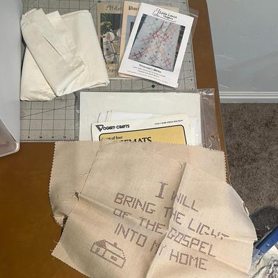 Needle Point and Knitting Kit