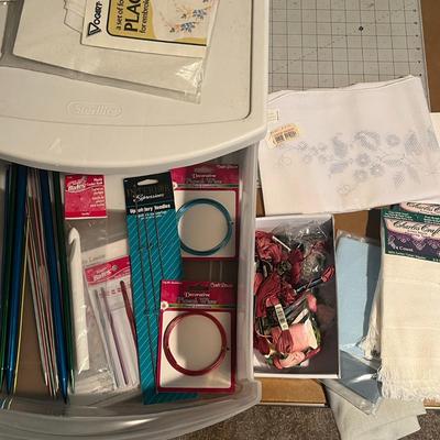 Needle Point and Knitting Kit