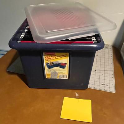 Rubbermaid File Organizer Box