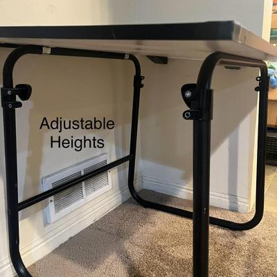 Black Color Art Table