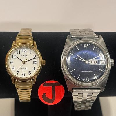 2 Vintage Timex Watches