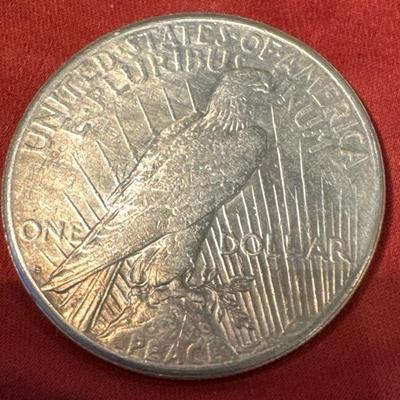 1922 S PEACE DOLLAR XVF US COIN C120