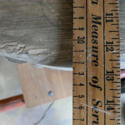 Massive Iron and Wood Block and Tackle Pulley