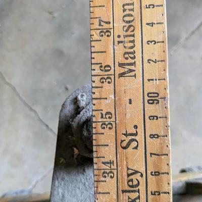 Massive Iron and Wood Block and Tackle Pulley