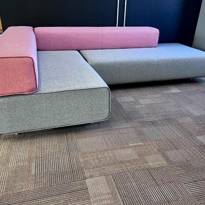 POPPIN Sectional Sofa Block Party Corner Office