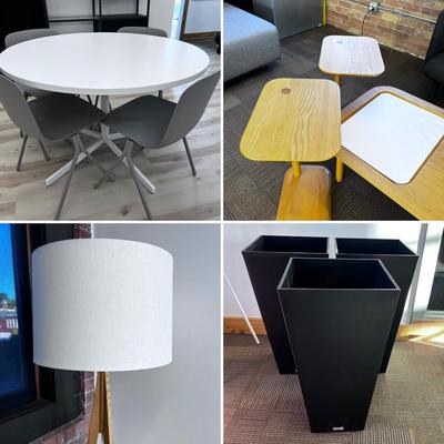 POPPIN Sectional Sofa Block Party Corner Office