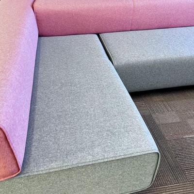 POPPIN Sectional Sofa Block Party Corner Office