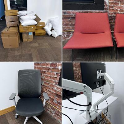 POPPIN Sectional Sofa Block Party Corner Office