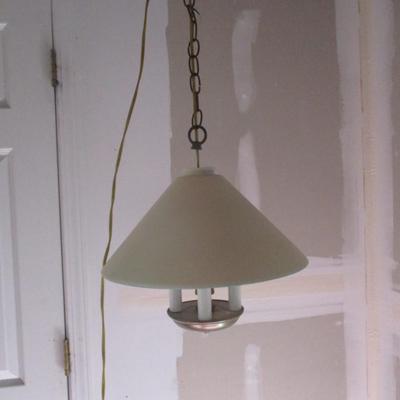 Vintage Hanging Metal Lamp