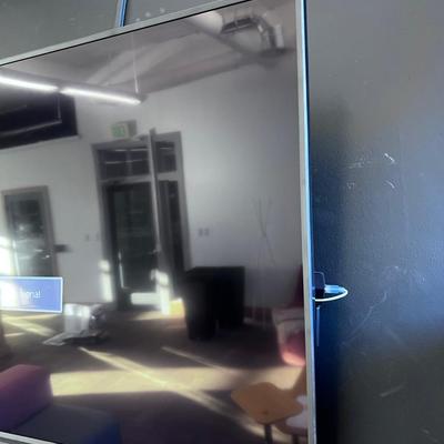 SHARP Television with Remote 61" Wall Mounted 
