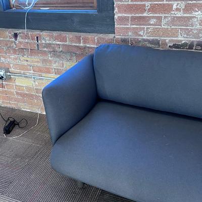 Gray Charcoal Sofa by POPPIN QT Lounge 