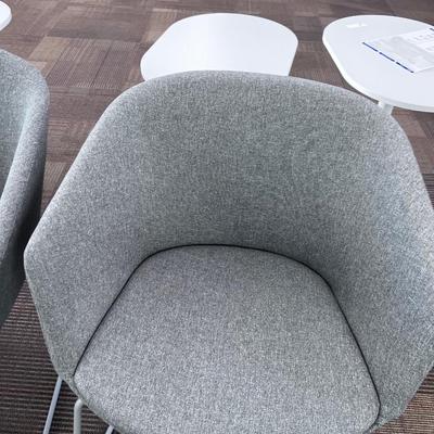 PITCH SLED CHAIR BY POPPIN (3) Gray 
