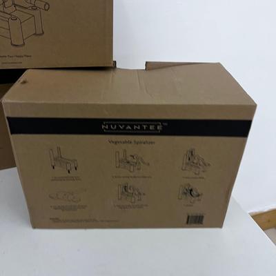 3 NUVANTEE Vegetable Spiralizer New in the Box 
