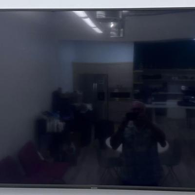 SHARP Television with Remote 65" Wall Mounted 