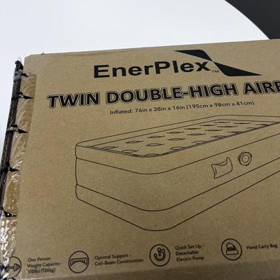 2 TWIN Double Height Air Beds New in the Box 