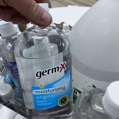 Lots of HAND SANITIZER, MASKS, and Tissues 