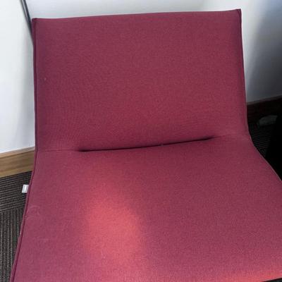 Meridith Lounge Chair Brick Color (2) A Pair by POPPIN #3 Set 