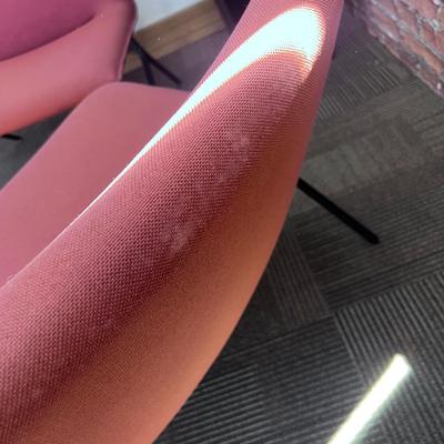 Meridith Lounge Chair Brick Color (2) A Pair by POPPIN #3 Set 