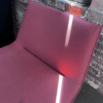 Meridith Lounge Chair Brick Color (2) A Pair by POPPIN #3 Set 
