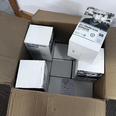 14 Boxes of Self Priming Filter Respirator 