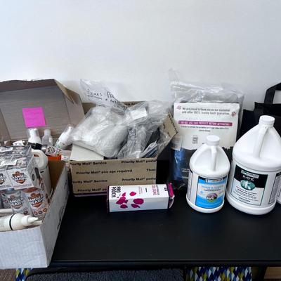 Large Lot of Dog Stuff: Tic Stuff, Odor Eliminator. All the Dog Stuff 