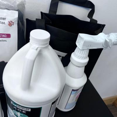 Large Lot of Dog Stuff: Tic Stuff, Odor Eliminator. All the Dog Stuff 