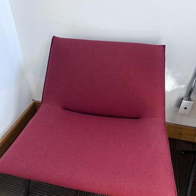 Meridith Lounge Chair Brick Color (2) A Pair by POPPIN #4 Set 