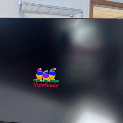 VIEW SONIC MODEL #VG2755 DUAL MONITORS WITH STAND 