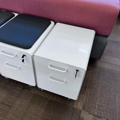 4 Mini Stowe Cabinets (2 Drawer) with Magnetic Seat Pad (3 with Pads) 