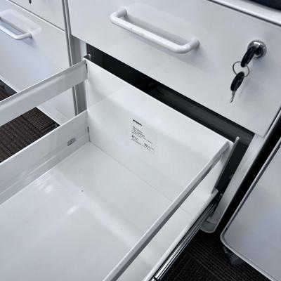 4 Mini Stowe Cabinets (2 Drawer) with Magnetic Seat Pad (3 with Pads) 
