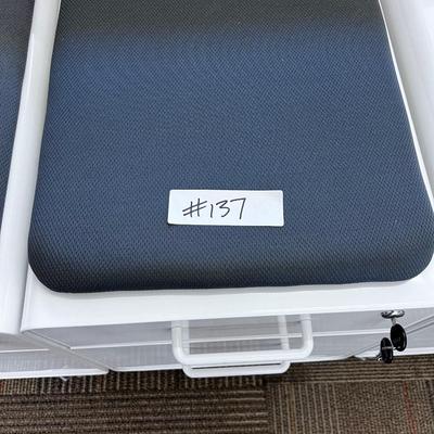 4 Mini Stowe Cabinets (2 Drawer) with Magnetic Seat Pad (3 with Pads) 