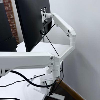 VIEW SONIC MODEL #VG2755 DUAL MONITORS WITH STAND 