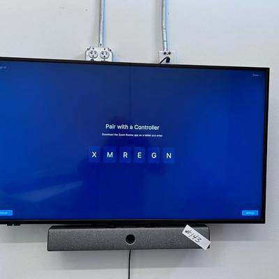 SHARP Television with Remote 43" Wall Mounted Office 8 