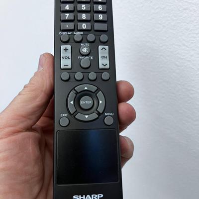 SHARP Television with Remote 43" Wall Mounted Office 8 