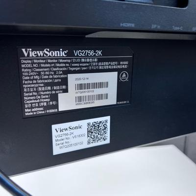 View Sonic Monitor with Adjustable ARM Model VG2756