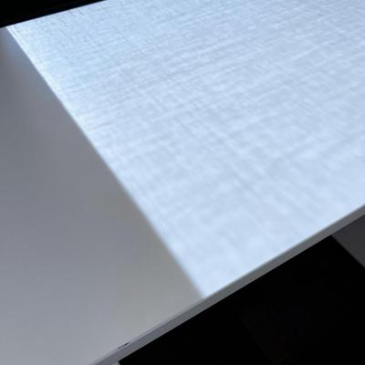 POPPIN Series L Adjustable Height Desk Top, White (In the West Corner) 