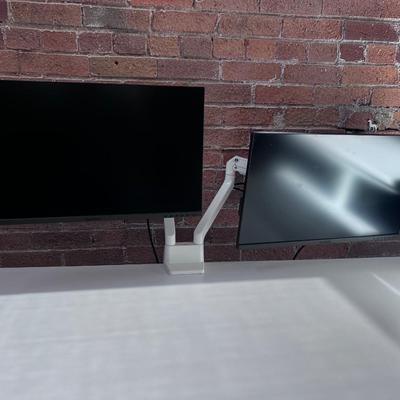 VIEW SONIC MODEL #VG2755 DUAL MONITORS WITH STAND 