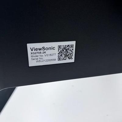 View Sonic Monitor with Adjustable ARM Model XG 2705 