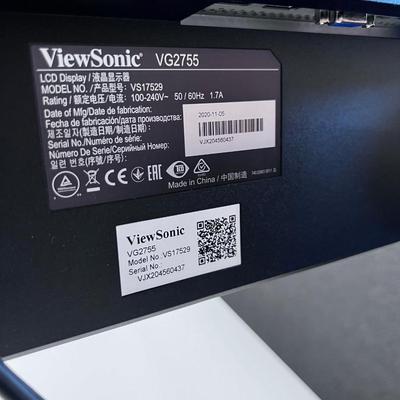 View Sonic Monitor with Adjustable ARM Model VG2755 