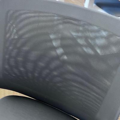 POPPIN MAX TASK CHAIR Mid Back White & Dark Gray 