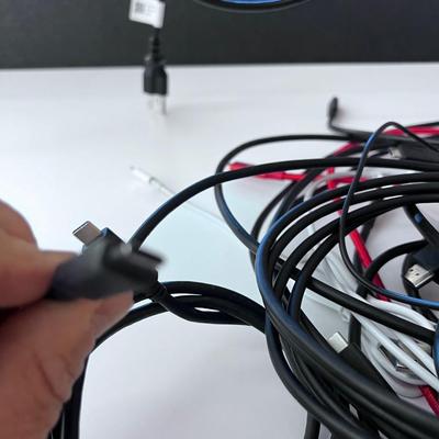 Pile of USB Cables 