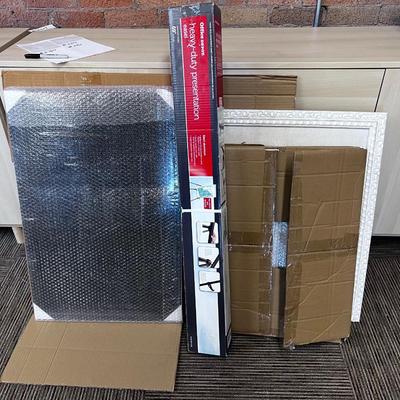 Pile of Boards; Presentation, Cork and Marker Boards 