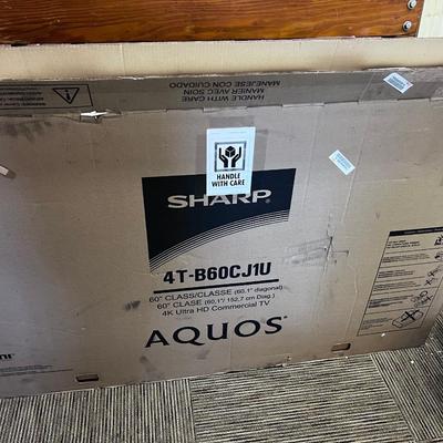Sharp TV in the Box. NO CORDS! 60" 