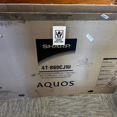 Sharp TV in the Box. NO CORDS! 60" 