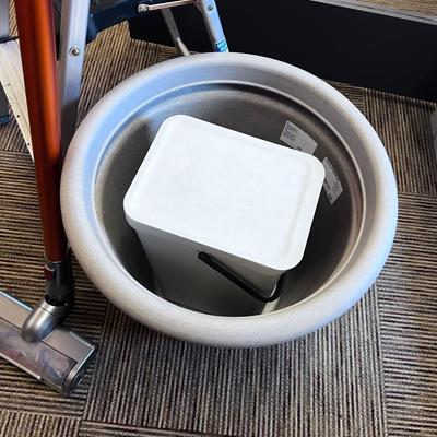 2 Step, Vacuum and Empty Flower Pot