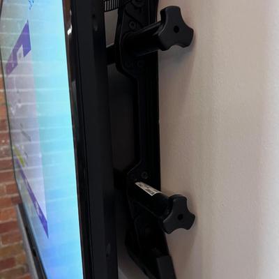SHARP Television with Remote 43" Wall Mounted Bounce ZOOM Room 2 Zion Location.