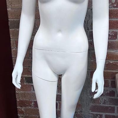 White Full Body Mannequin 