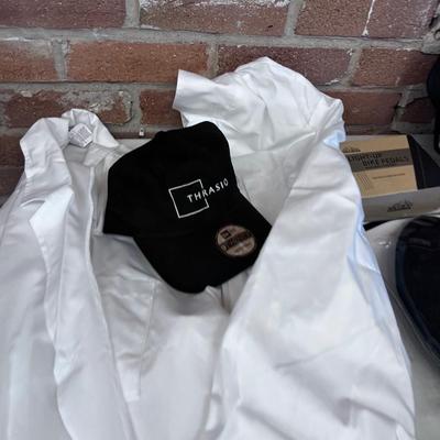 2 White Dickies Lab Coats 