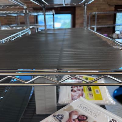 3 Racks on Wheels 48" Wide. 